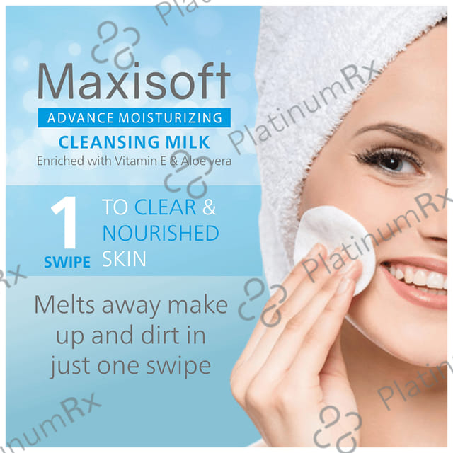 Maxisoft PH Balanced Advance Moisturizing Cleansing Milk (300ml Each) 1 Bottle