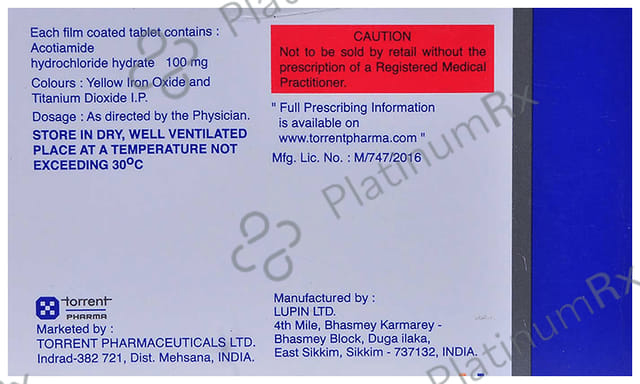 Dycotiam 100mg Tablet 15s