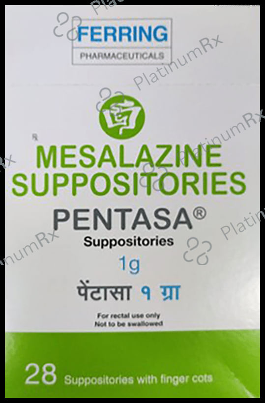 Pentasa 1gm Suppository 7s