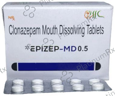 Epizep MD 0.5mg Tablet 10s