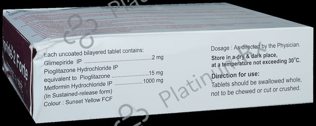 Tripride 2 Forte 2/1000/15mg Tablet SR 15s