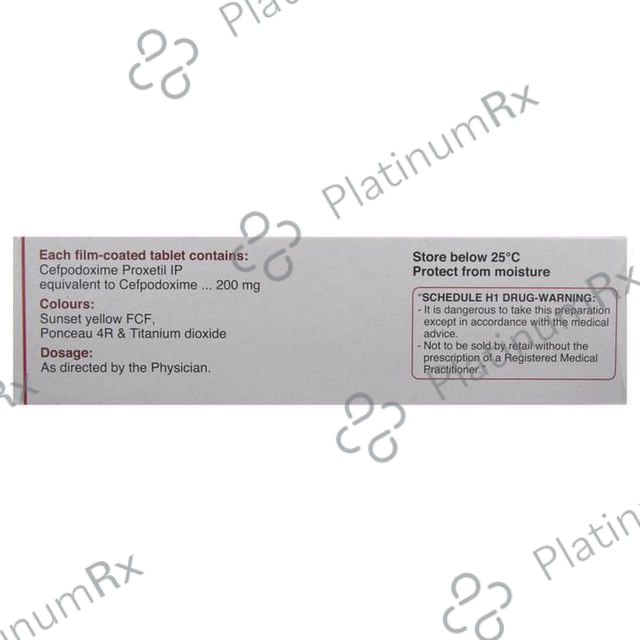 Cefoprox 200mg Tablet 10s