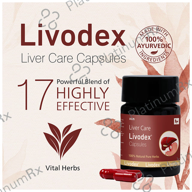 Livodex Liver Care Capsule (10 Each) 1 Bottle