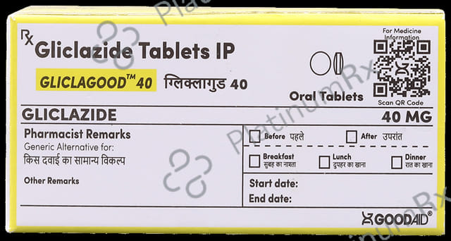 Gliclagood 40mg Tablet 10s