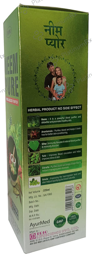 Trio Neem Pure Herbal Blood Purifier