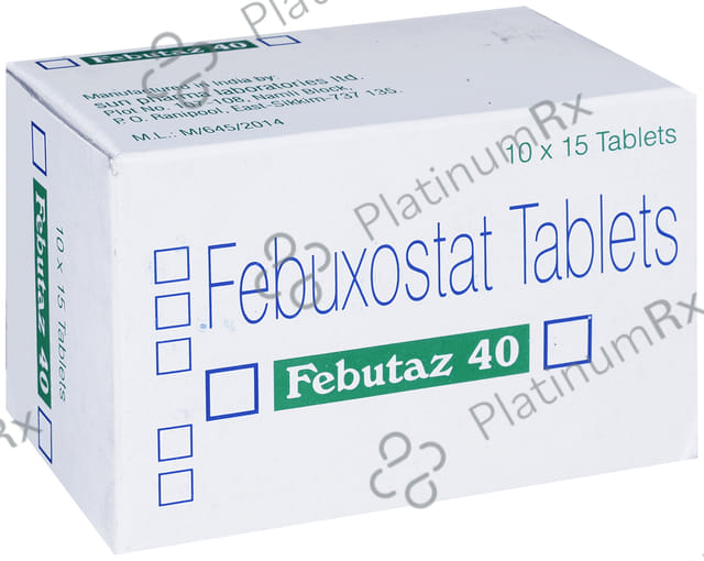 Febutaz 40mg Tablet 15s