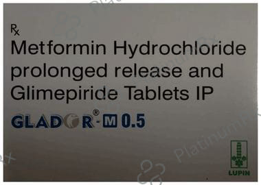 Glador M 0.5/500mg Tablet PR 10s