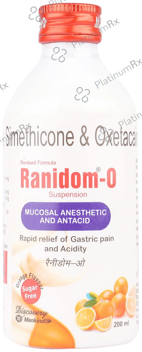 Ranidom O Orange Oral Suspension 200ml