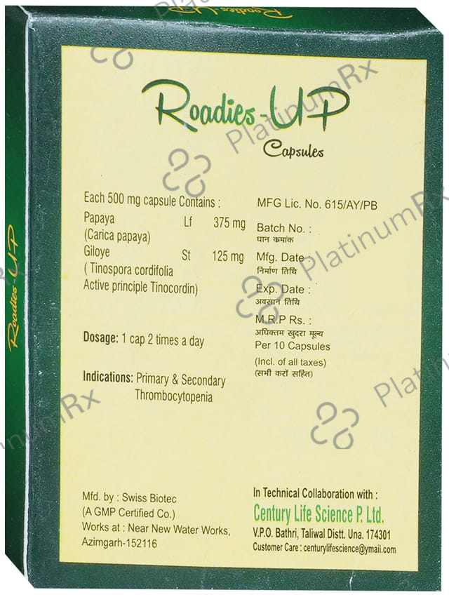 Roadies UP Capsule