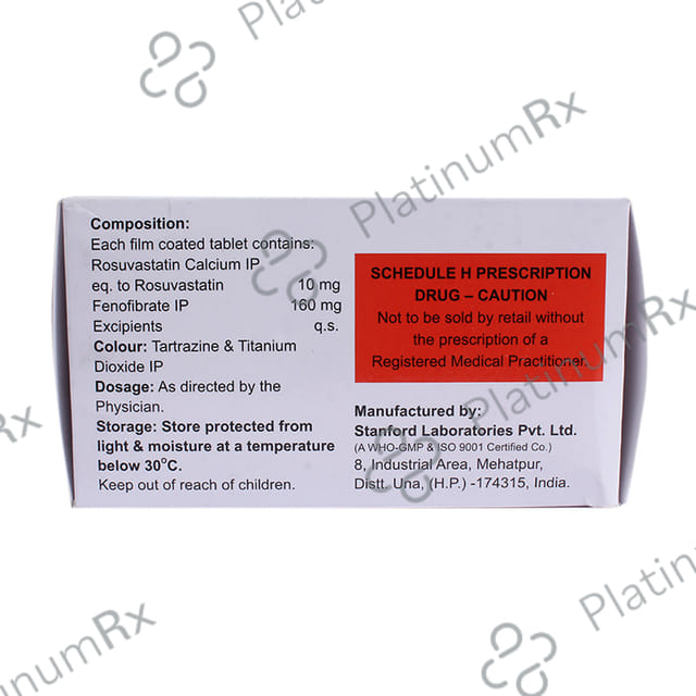 Roslaren EZ 10/10mg Tablet 10s