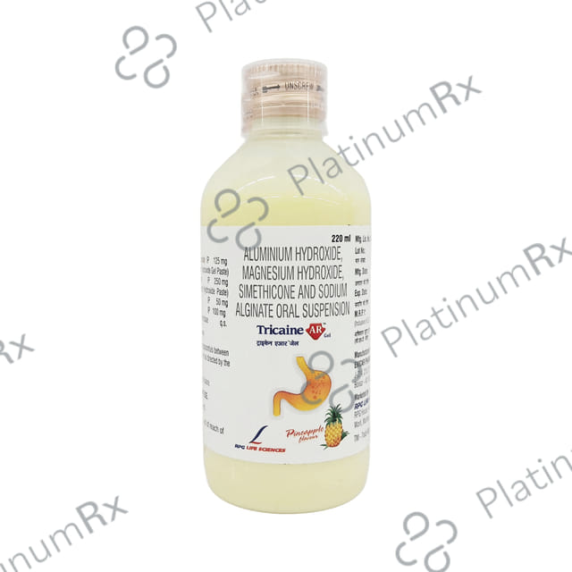 Tricaine AR Pineapple Flavour Gel 220ml