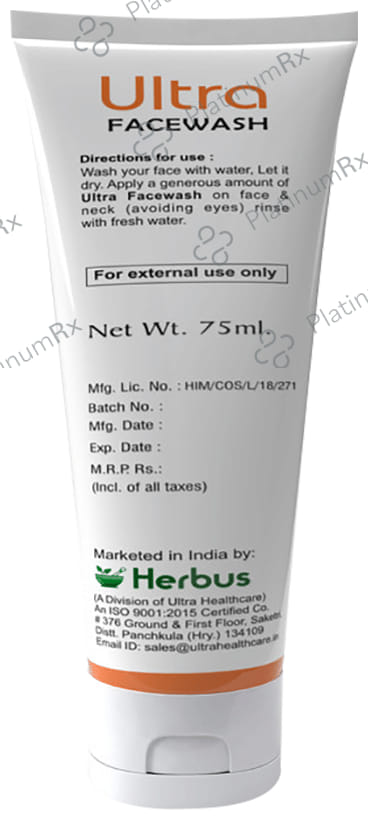 Ultra Aloevera Face Wash with Neem & Tea Tree (75ml Each)