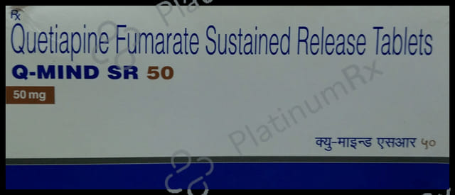 Q Mind SR 50mg Tablet 10s