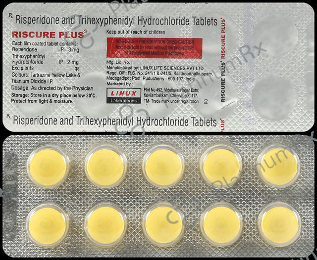 Riscure Plus 3/2mg Tablet 10s