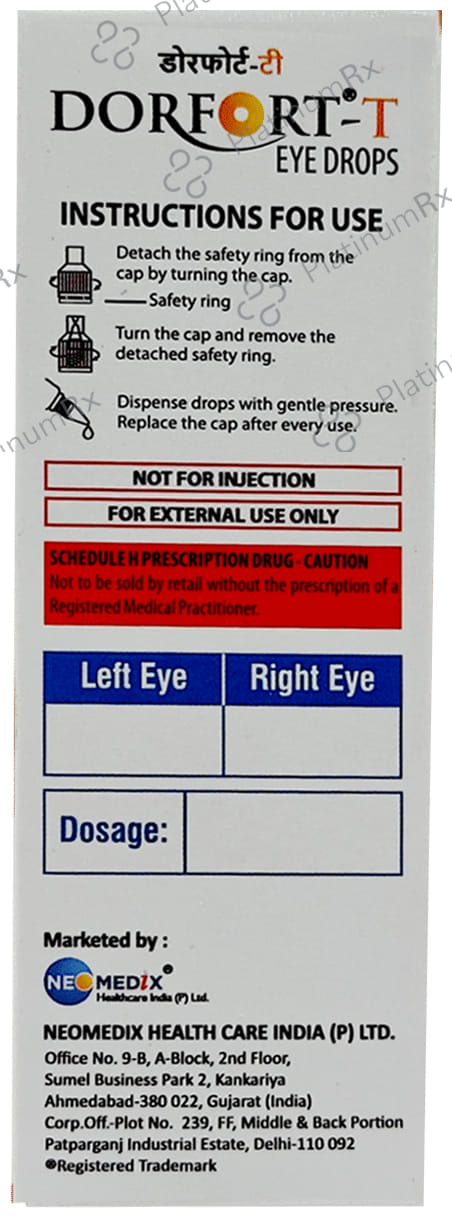 Dorfort T Eye Drop