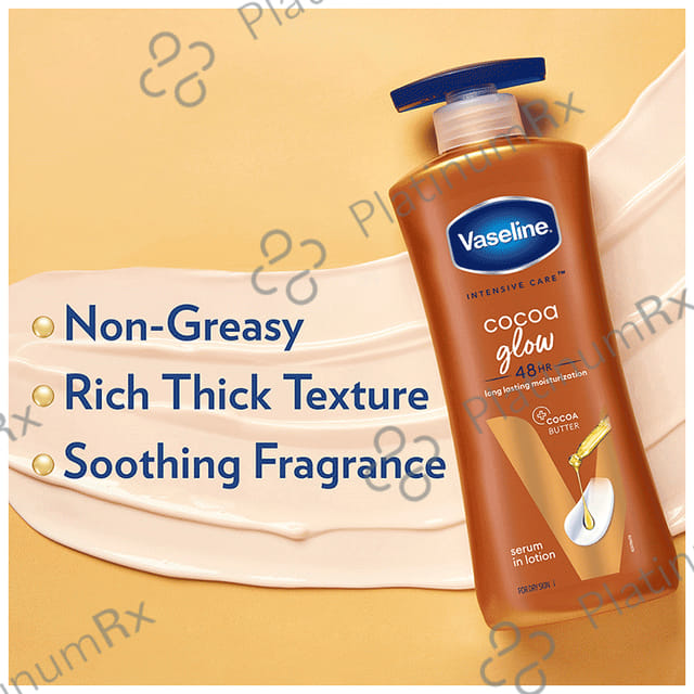 Vaseline Intensive Body Care Cocoa Glow Lotion 400 ml