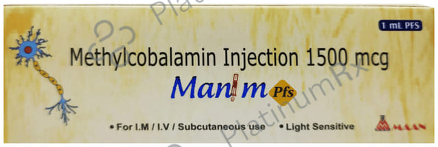 Manim 1500mcg Pfs Injection 1ml
