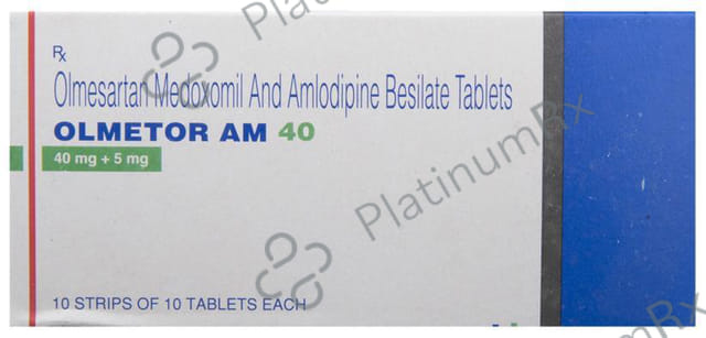 Olmetor AM 40 Tablet
