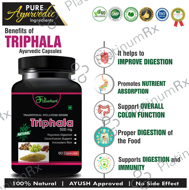 Floarkart Triphala 500mg Capsule