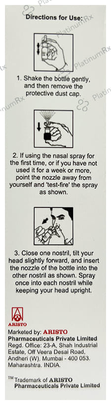 Nasohold AZ Nasal Spray 70 MD 7gm