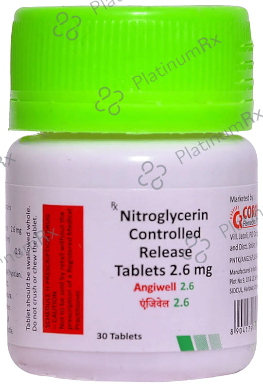 Angiwell 2.6mg Tablet 30s