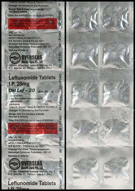 DM Lef 20mg Tablet 10s