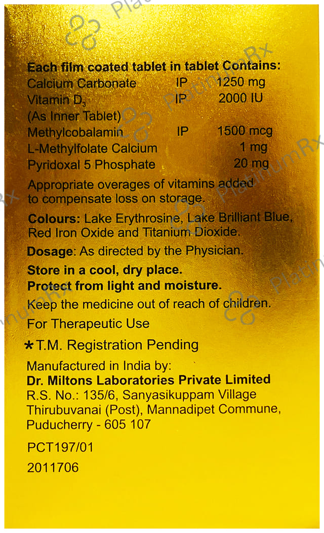 Methycal 2000 Tablet 15s