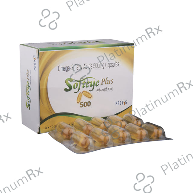 Softeye Plus 500 mg Soft Gelatin Capsule