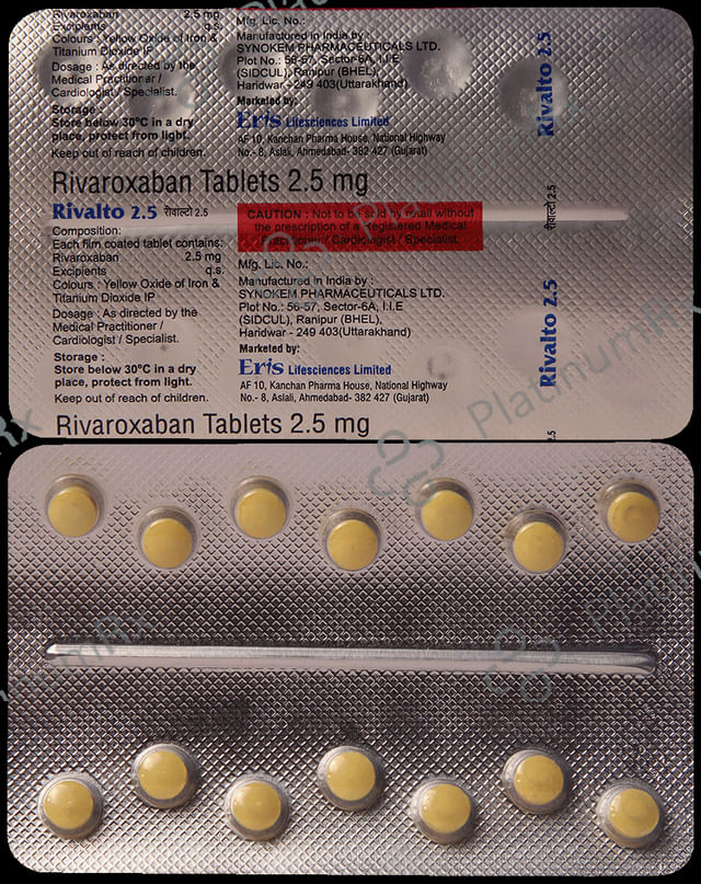 Rivalto 2.5mg Tablet
