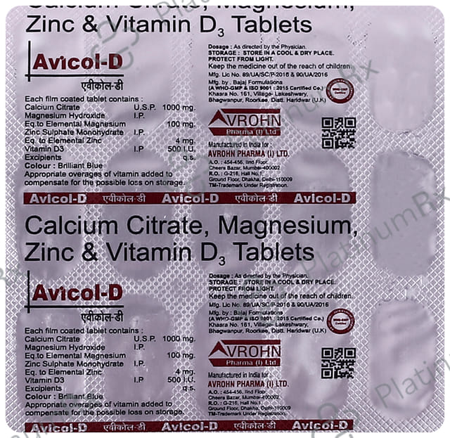 Avicol-D Tablet