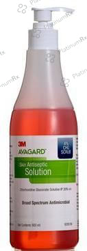 3M Avagard 4% CHG Scrub Solution 500ml