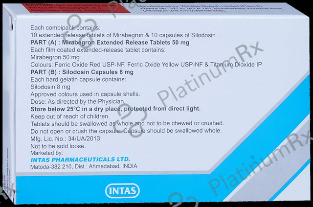 Silotime M 50/8mg Kit 1s