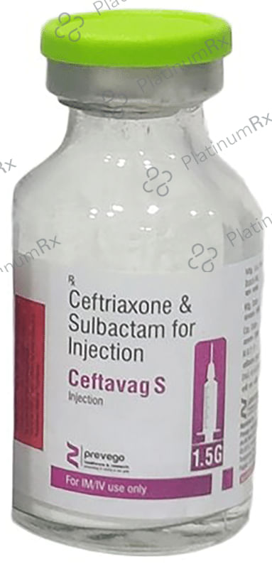 Ceftavag S 1.5gm Injection 1s
