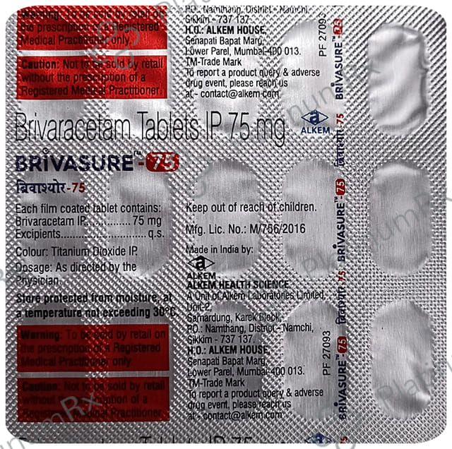 Brivasure 75mg Tablet 15s