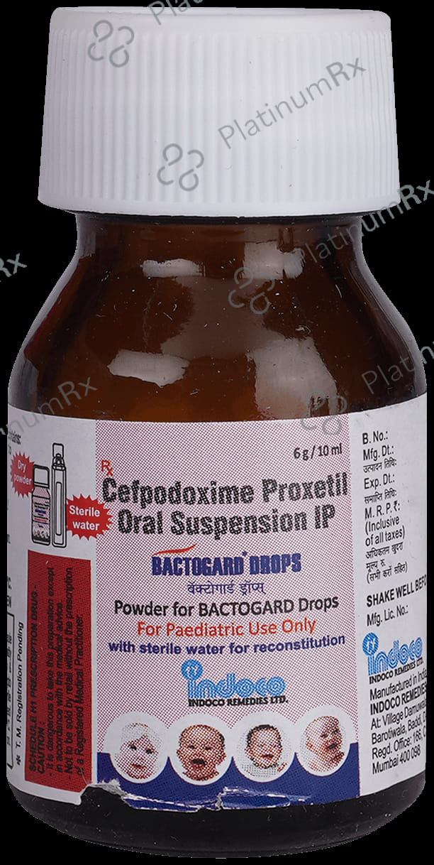 Bactogard 25mg Oral Drop 10ml