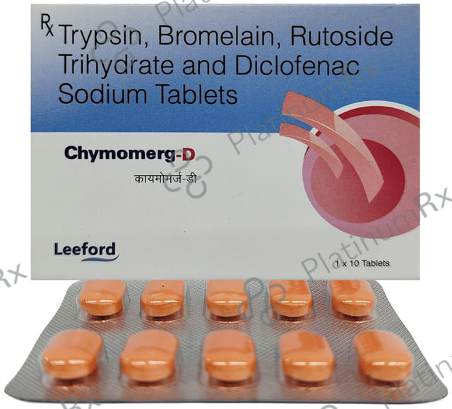 Chymomerg D Tablet 10s