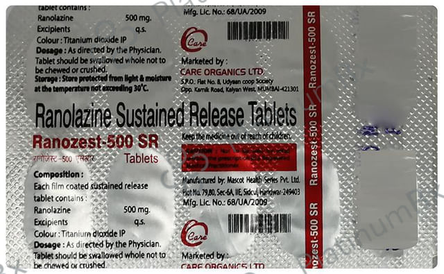 Ranozest 500 SR Tablet