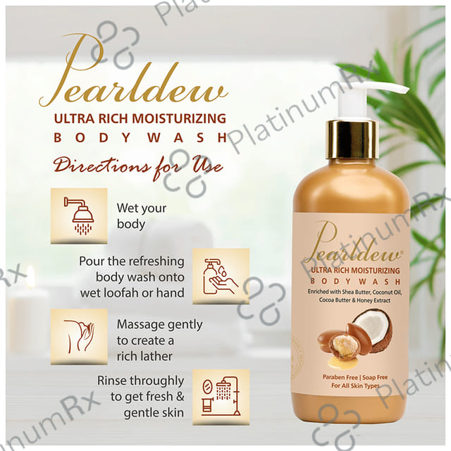Pearldew Ultra Rich Moisturizing Body Wash 300ml