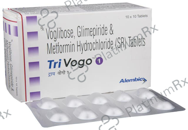 Trivogo 1/500/0.2mg Tablet SR 10s