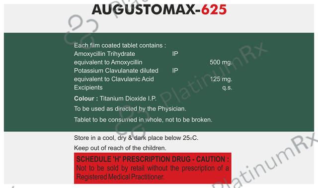 Augustomax 625mg Tablet 10s
