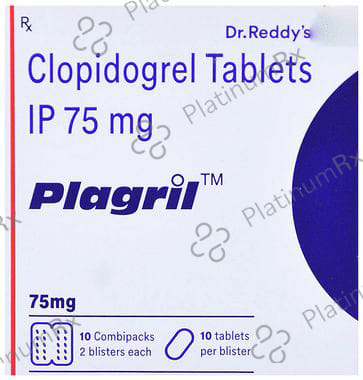 Plagril 75mg Tablet 10s