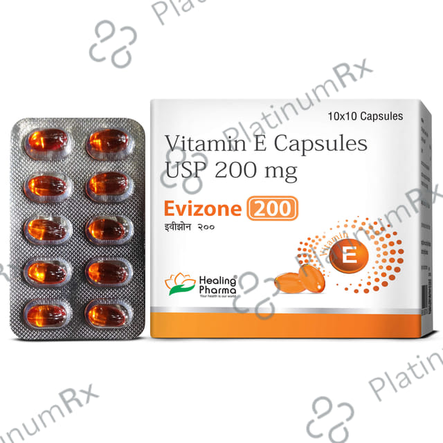 Evizone 200mg Capsule 10s