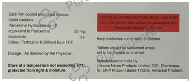 Puldep 25mg Tablet CR