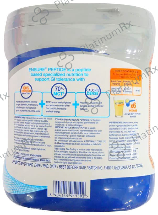 Ensure Ensure Peptide Health Drink Powder Vanilla