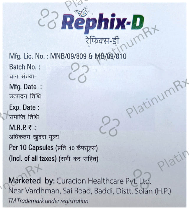 Rephix 30/20mg D Capsule SR 10s