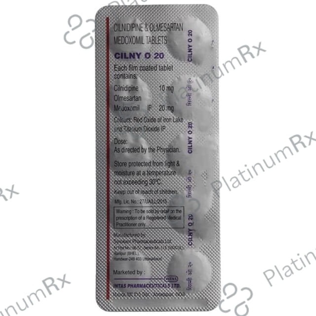 Cilny O 20 Tablet