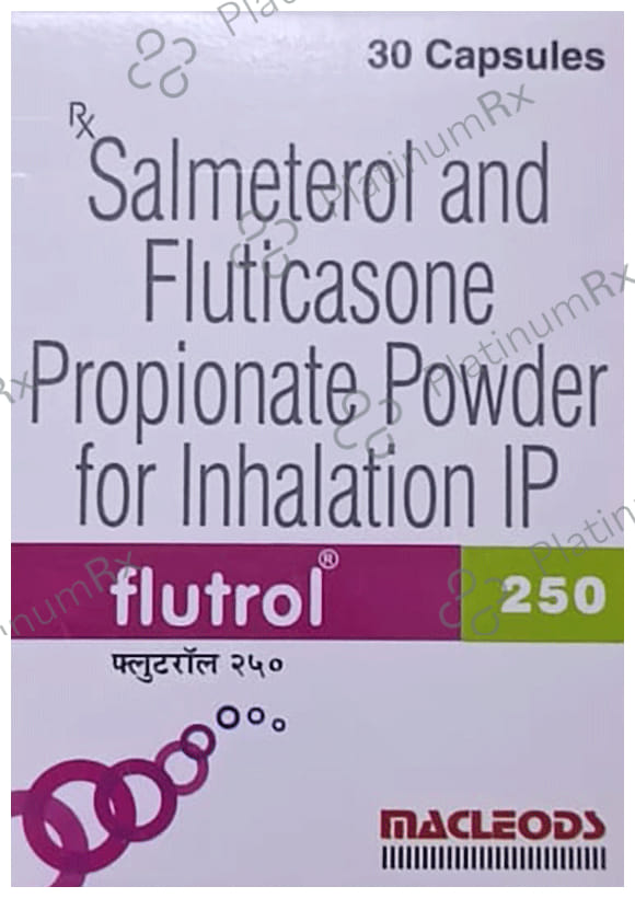 Flutrol 250mcg Capsule 30s