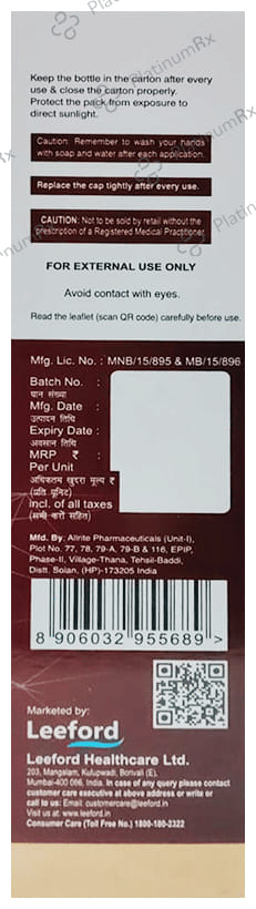 Tinfal 5% Solution 60ml