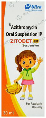 Zitobet 100 Oral Suspension Banana