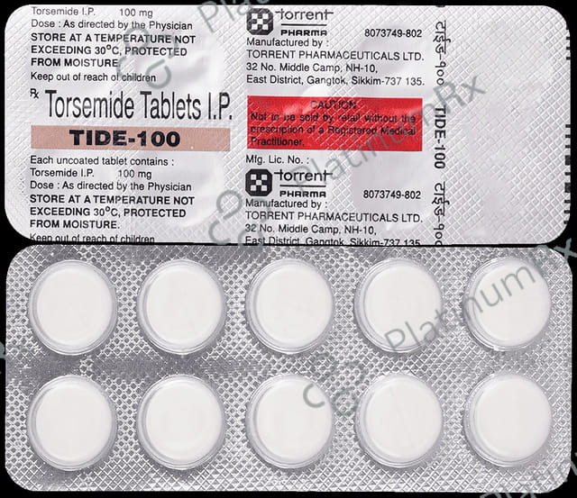 Tide 100mg Tablet 10s